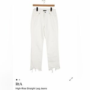 RTA Women's Cream Jeans